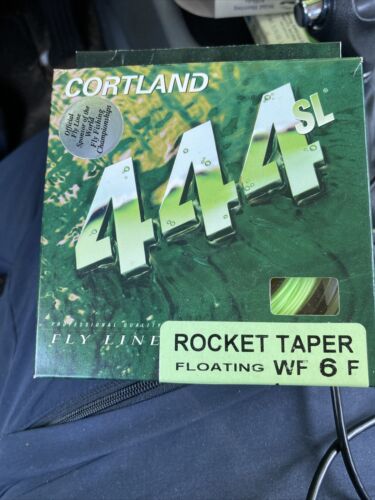 NOS Cortland 444 SL Weight Forward Floating Fly Line Rocket Taper WF6F - Picture 1 of 3