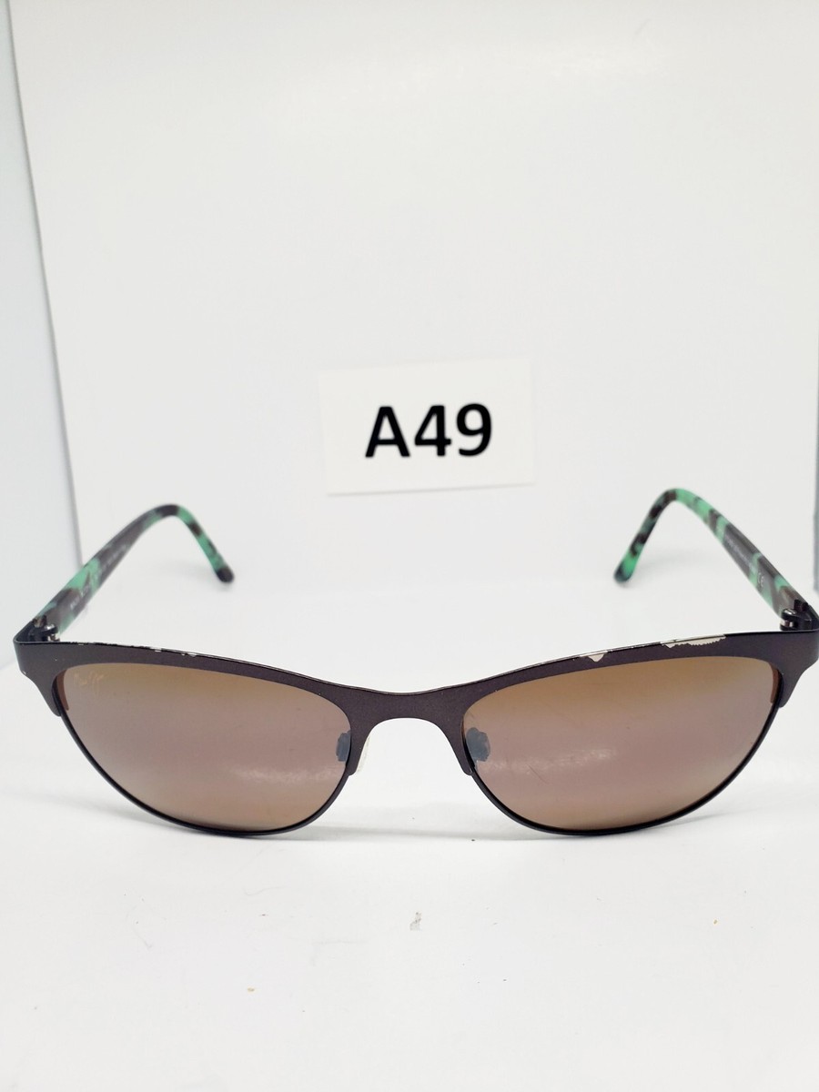 MAUI JIM POPOKI Sunglasses Frames MJ729-01S Brown Mint 54-18  display picture 1
