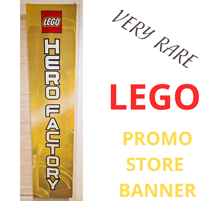 LEGO HERO Factory BIONICLE Store Banner 2009 / Display Original