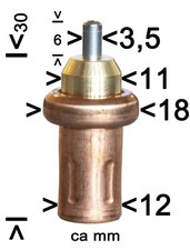 Thermostatpatrone 45°, 55°, 60° oder 70° ...