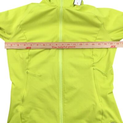 Arc'teryx Adahy Hoody Jacket sz Small Neon Yellow Full Zip