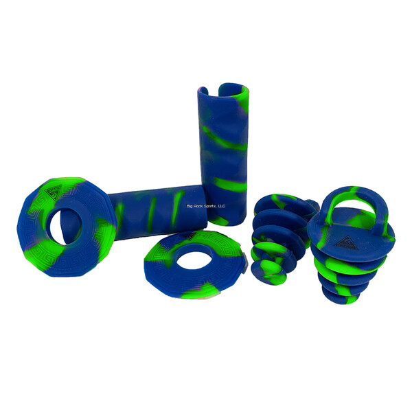 Paddlers Value Pack, Scupper Pugs Drip Rings And Paddle Grips Glow
