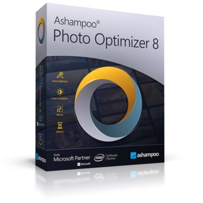 Ashampoo Photo Optimizer 8 - Bildbearbeitung - Fotos verbessern - PC DVD-ROM