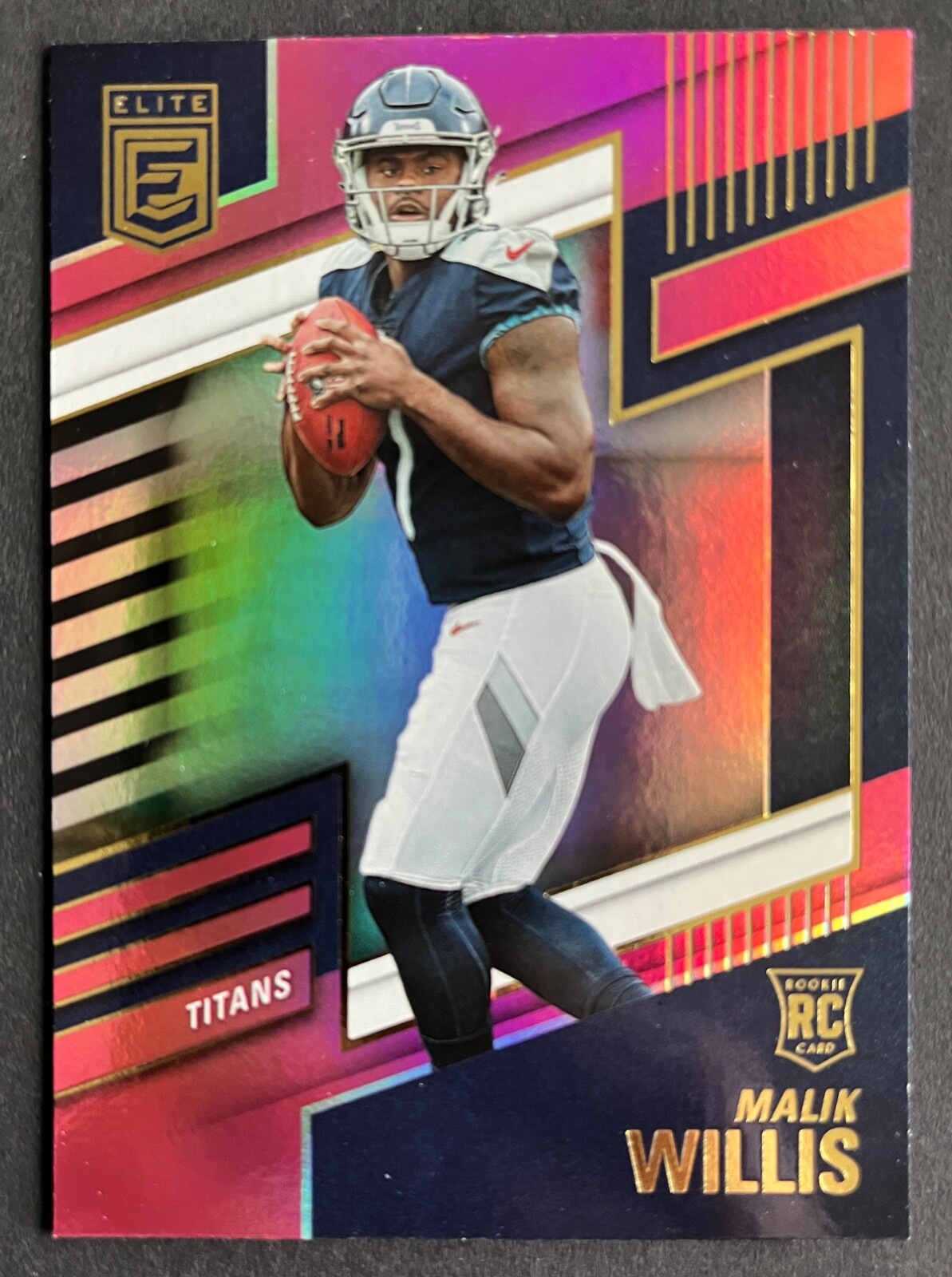 Malik Willis 2022 Panini Donruss Elite PINK PARALLEL Rookie #102 PACKERS