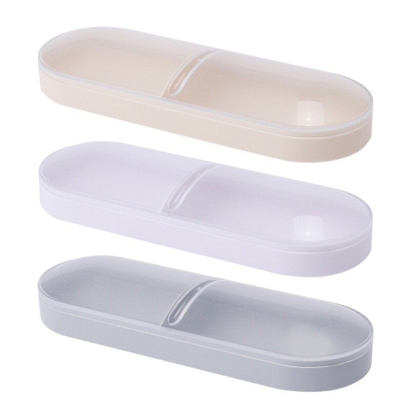 Cotton Pads Holder Portable Travel Cotton Swab Storage Box Cotton-image