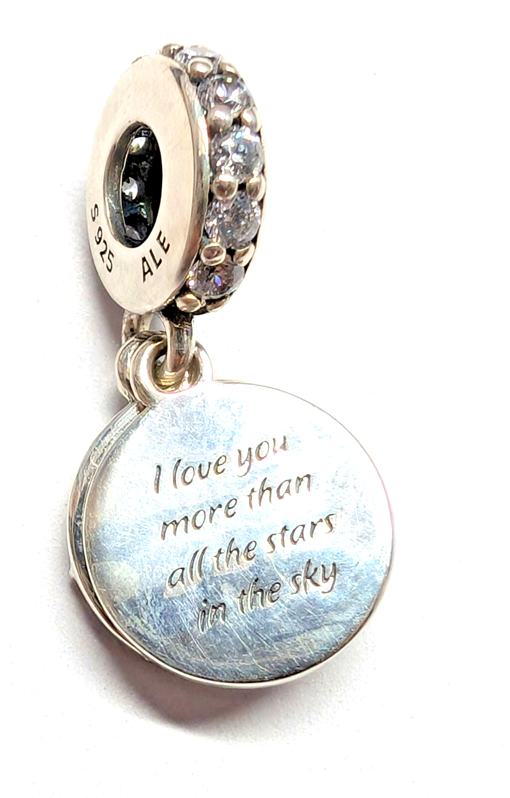 Authentic Pandora Charm, Blue Night Sky Dangle, #799216C01, Silver,Blue ...