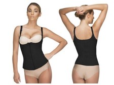 Vedette 400 Felice Underbust Waist Cincher w/ Zipper Color Black Size 30