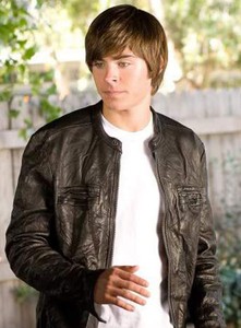 Oblow 17 Again Zac Efron Wrinkled Washed Leather Jacket Ebay
