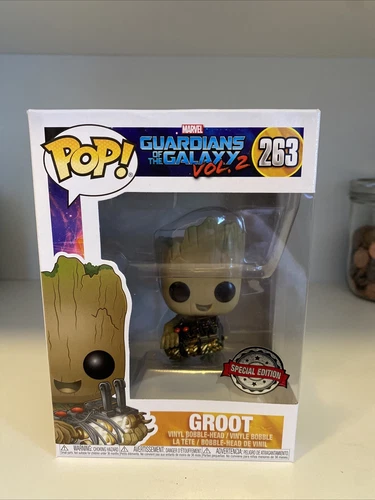 Funko Pop! Vinyl: Marvel - Groot (w/ Bomb) - Toys R Us (special Edition) #263