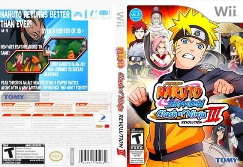 Naruto Clash of Ninja Revolution Nintendo Wii – buttondelight