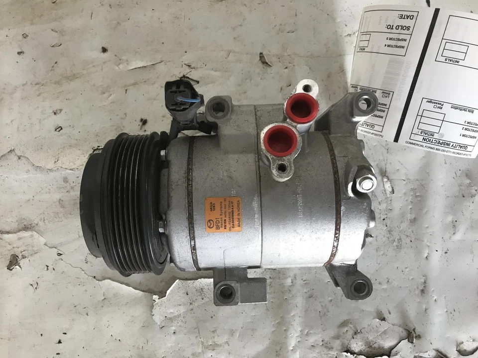 Used A/C Compressor fits: 2020 Mazda 6 2.0L 6 speed VIN 7 8th digit Grade A - Image 2 of 4