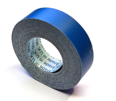 1x TENZA Prägeband Embossing TAPE 12mm X 3,6m BLAU blue MATT mate