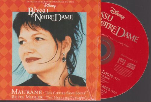 Mauranne Les Coeurs Sans Logis Cd Single Bossu De Notre Dame Disney Bette Midler - Afbeelding 1 van 1