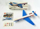 LEGO Legoland 687 Caravelle Plane - Complete Boxed Stickers Vintage 70s