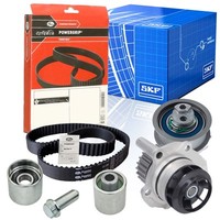 Gates 5604XS Zahnriemen + SKF Rollen Satz Wapu FüR Audi A4 B6 B7 Seat Skoda VW