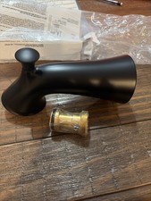 New Delta Caffery Tub Spout Arm Black Diverter X00094444BL Universal