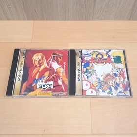 Sega Saturn console bundle with Virtua Stick & 5 games tested Japan Gray