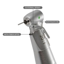 LED Dental Implant 20:1 Reduction Surgical Contra Angle Handpiece Low Speed