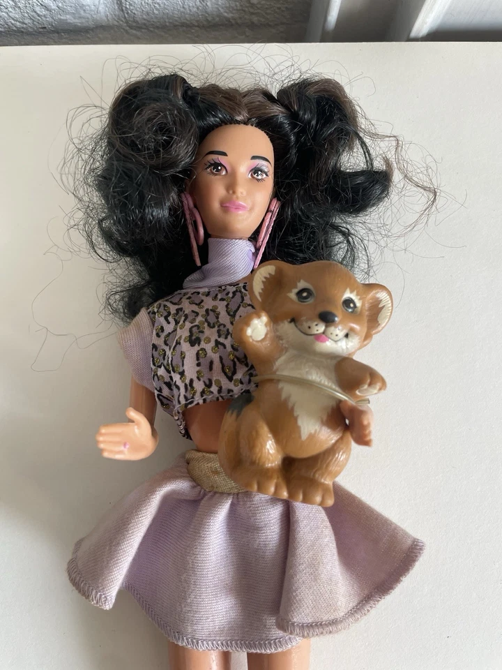 Muñeca Barbie Animal Lovin Nikki vintage años 80 Foto 2 de 4