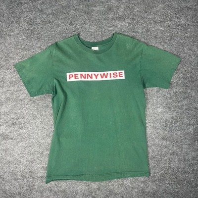 PENNYWISE Single Stitch Vintage T Shirt Mens Medium Anvil Punk Rock Concert