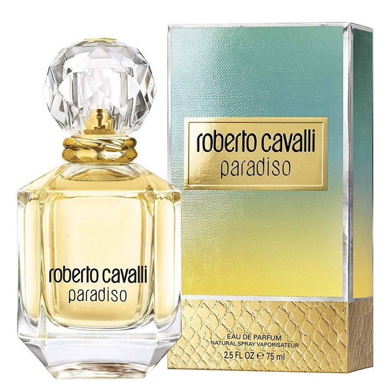 Cavalli Donna Celeste/Rosa Roberto Paradiso Eau De Parfum 75Ml - Immagine 3