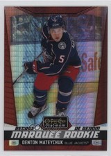 2024 O-Pee-Chee Platinum Marquee Rookies Red Prism 143/199 Denton Mateychuk 1os2
