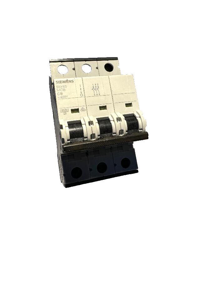SIEMENS 5SY6-308-7 3pole MCB 5SY63 C8
