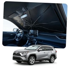  Upgraded  Windshield Sun Shade Umbrella -Car Sunshade for Front Medium