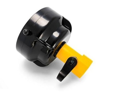 Sewer Hose Rinser With Power Jet Cleaning Action and Shut-Off Valve- Rinse Cap