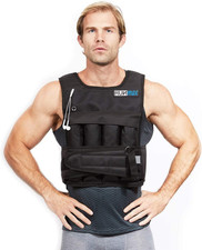 20LBS - 150LBS Adjustable Weighted Vest Wtih Shoulder Pads Option for Men and Wo