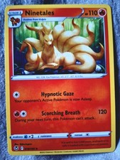 Pokémon Cards: Ninetales 18/195 Uncommon Regular | Silver Tempest - Pokémon TCG