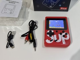 400 in 1 Gameboy Handheld Gaming Console - Game Box with Nintendo & Atari Games