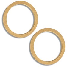 Two Install Bay 10" High Quality wood MDF Speaker Spacer Rings 3/4" Depth SR10