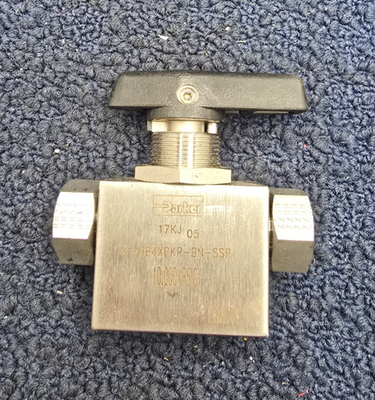 #ad Parker 4F HB4XPKR BN SSP: Trunnion High Pressure Ball Valve 10000PSI $519.29