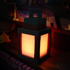 LED Color Changing Night Light 16 Colors Portable Lantern Pixel Table Lamp Decor