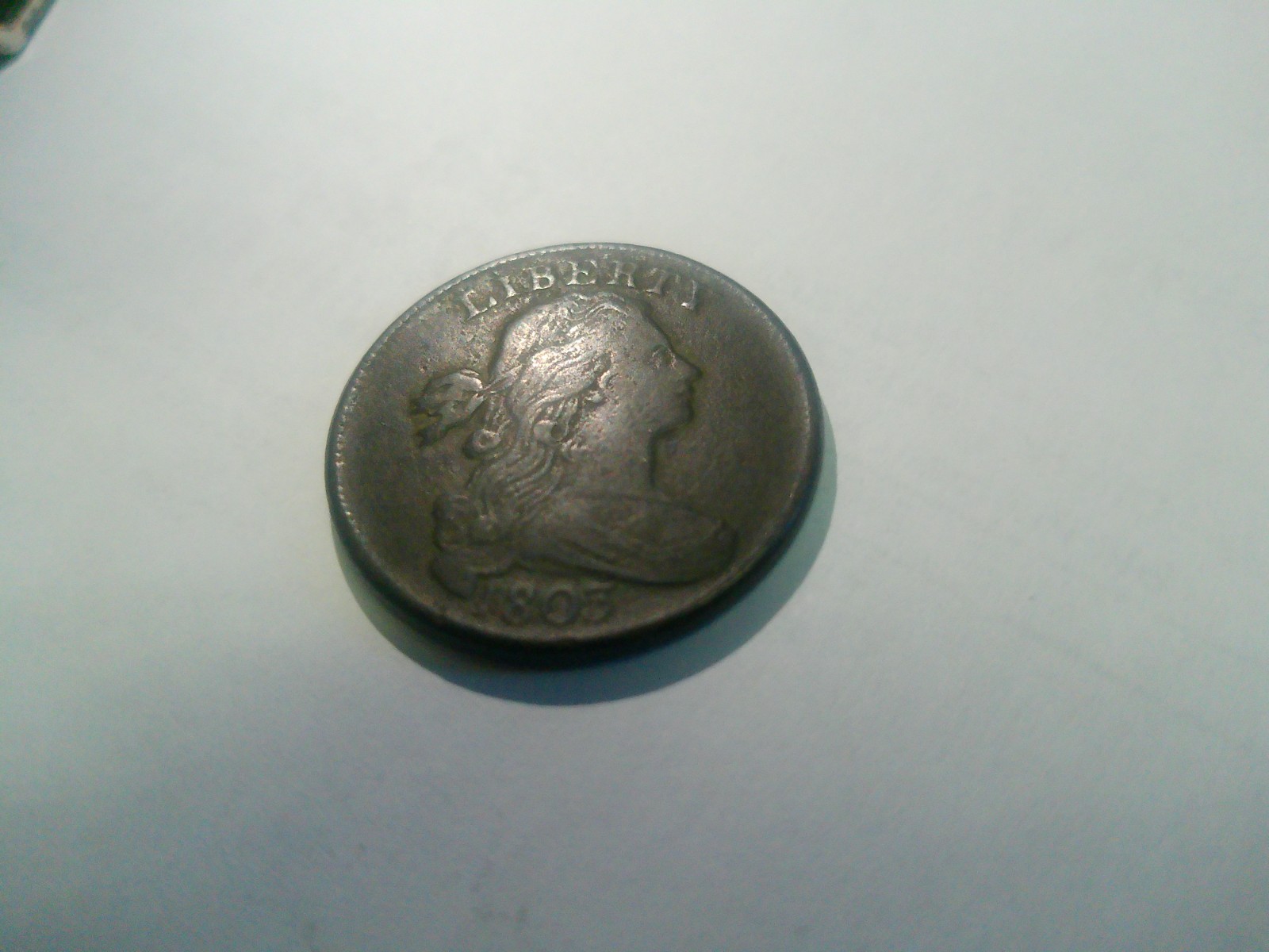 1803 Draped Bust Large Liberty Cent 1c Rare Low Mintage Copper