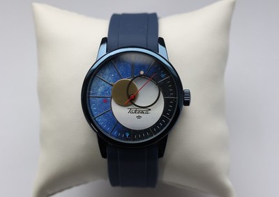Watch Raketa Copernicus USSR Vintage Mechanical, Blue Dial and Case 40mm.