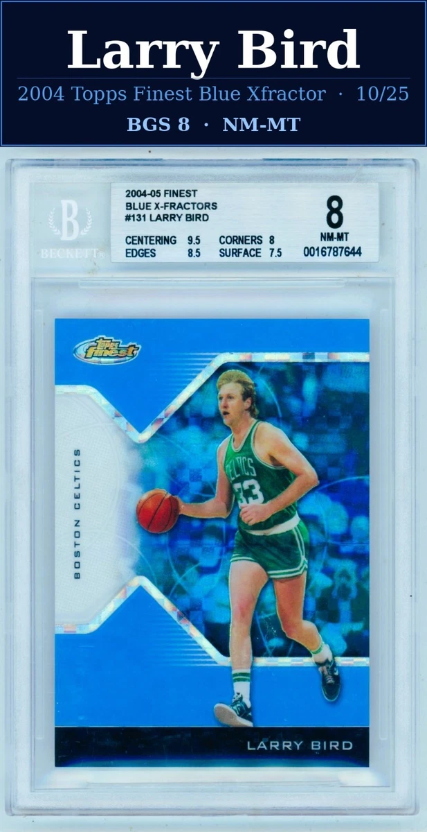 Topps Larry Bird 8 Graded Basketball Sports Trading Cards