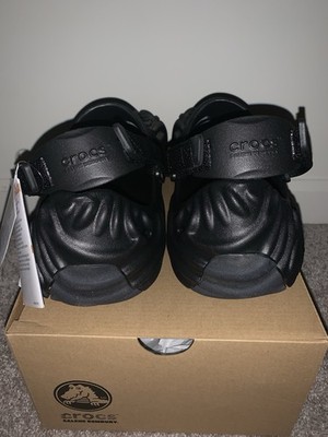 Crocs Pollex Salehe Bembury Sasquatch Black Streetwear Size M 10 / W 12 New Crocs Pollex Pollex Salehe Bembury Sasquatch Black 207393  main image 2