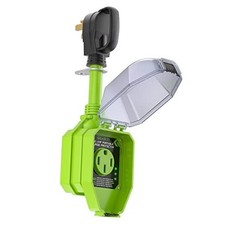 RV Surge Protector 50 AMP - Circuit 50 Amp RV Surge Protector w/ Cover