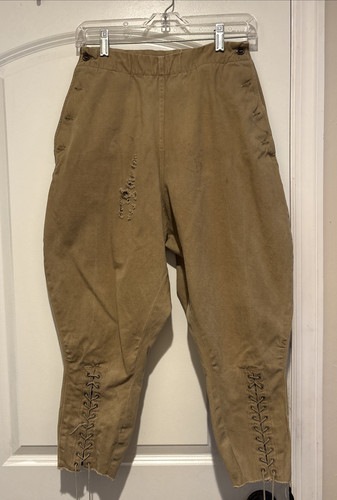 VTG Military Breeches Horse Riding Pants Kamp-It Outing Clothing 24" waist