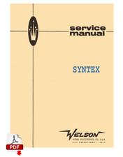 WELSON SYNTEX Service Manual Schematic Diagrams Schematic Schema - PDF