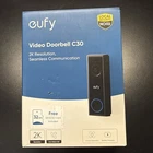 Eufy Wireless Video Doorbell C30 2K FHD Intercom Live Video Call Motion Detect#b