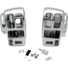 Drag Specialties Chrome Radio/Cruise Switch Housing for '96 - '07 0616-0143