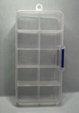 Compartment Pill Organizer Box Travel Medicine Case