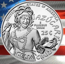 2024 P Celia Cruz Quarter 🎶 BU Uncirculated | American Women Coin U.S. Mint🇨🇺
