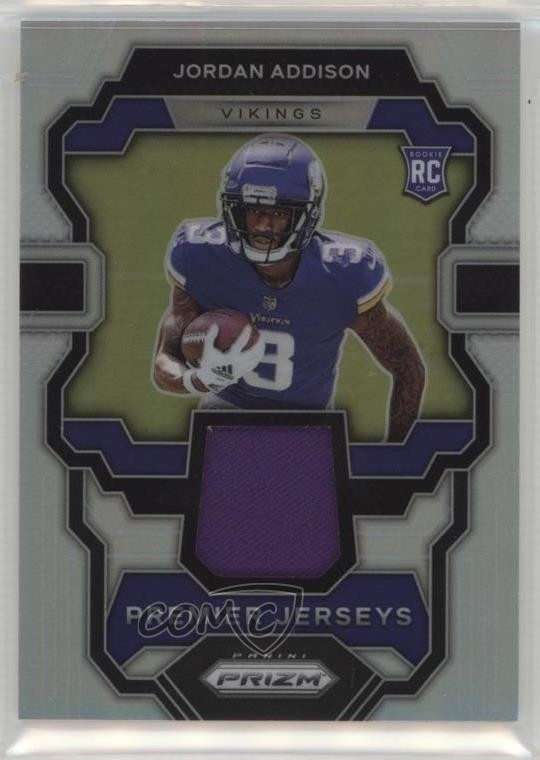 Jordan Addison Panini Prizm Premier Jerseys #PJJA Base