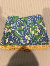 Girls Lily Pulitzer 5t Blue and Yellow Skort Great Condition. Missing Tag. EUC