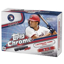2025 Topps Chrome Baseball Update Series Breaker's Delight Box (FACTORY SEALED)