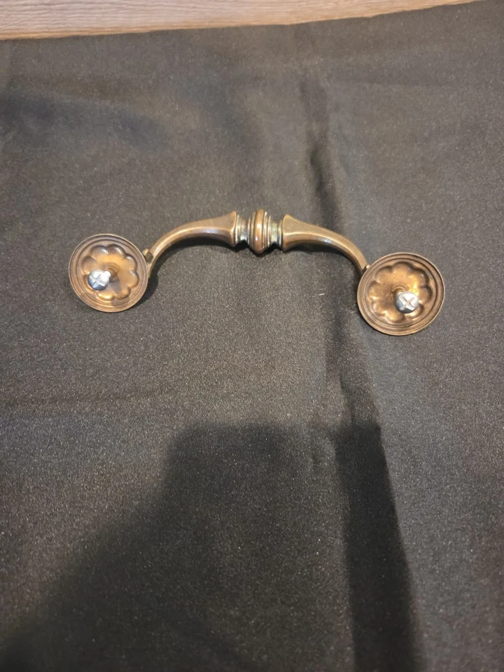 Drexel Esperanto Brass Drawer Pull 5.5-inch C-C KBC N370 - Image 4 of 4